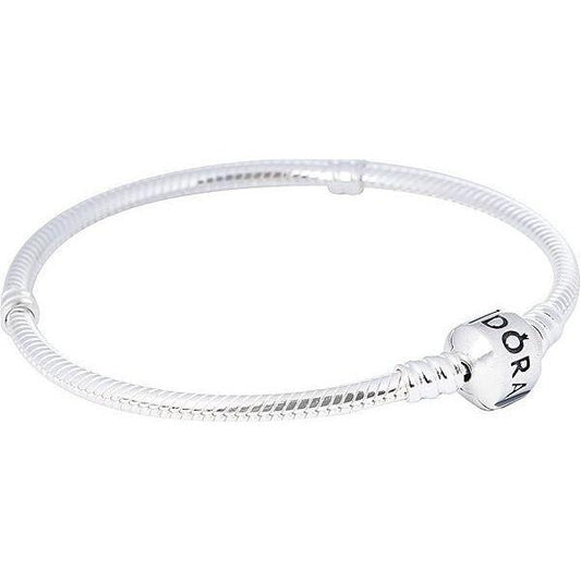 PANDORA MOMENTS COLLECTION Mod. SNAKE CHAIN BRACELET Size 18 PANDORA