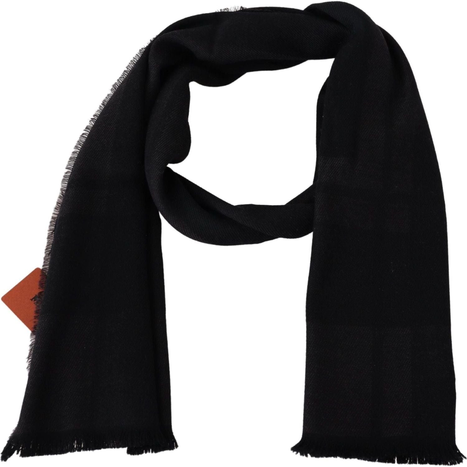 Missoni | Black 100% Wool Unisex Neck Wrap Scarf | 169.00 - McRichard Designer Brands