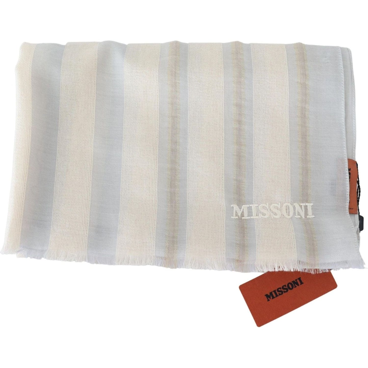 Missoni | Multicolor Lined Cashmere Unisex Wrap Scarf | 219.00 - McRichard Designer Brands