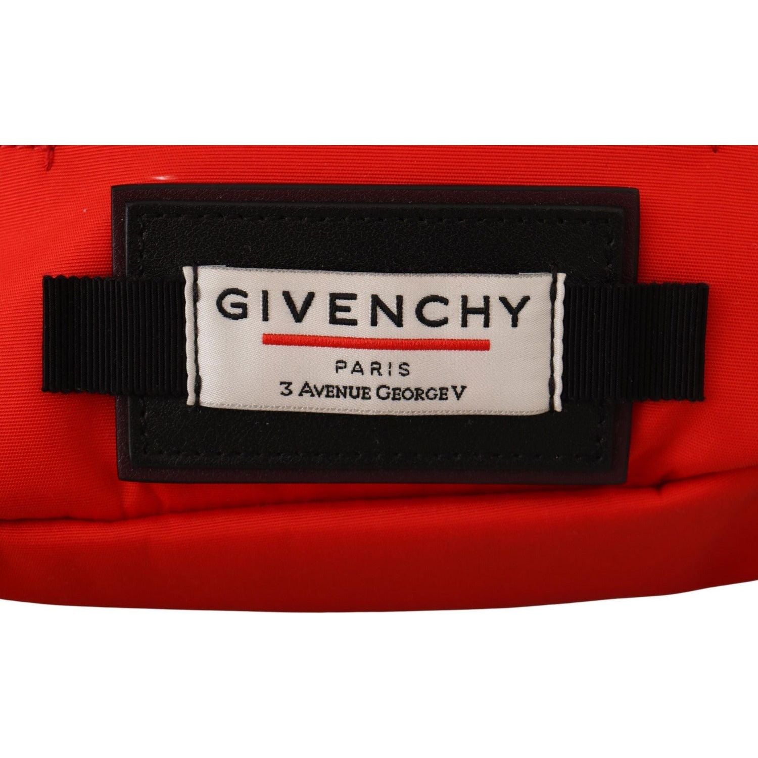 Givenchy | Red Polyamide Downtown Large Bum Belt Bag BELT BAG | McRichard Designer Brands
