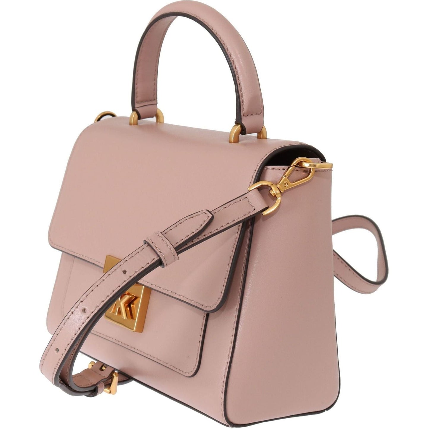 Michael Kors | Pink MINDY Leather Shoulder Bag WOMAN HANDBAG | McRichard Designer Brands