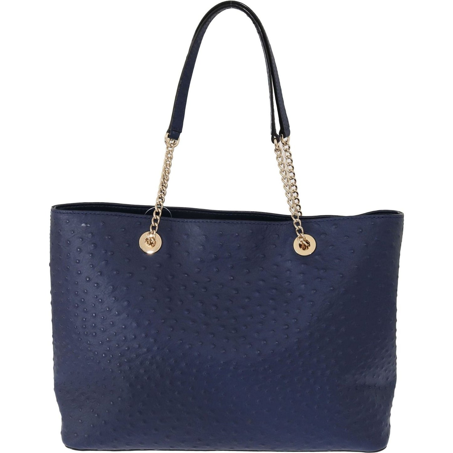 Kate Spade | Blue Leather Halsey la vita Ostrich Handbag WOMAN HANDBAG | McRichard Designer Brands