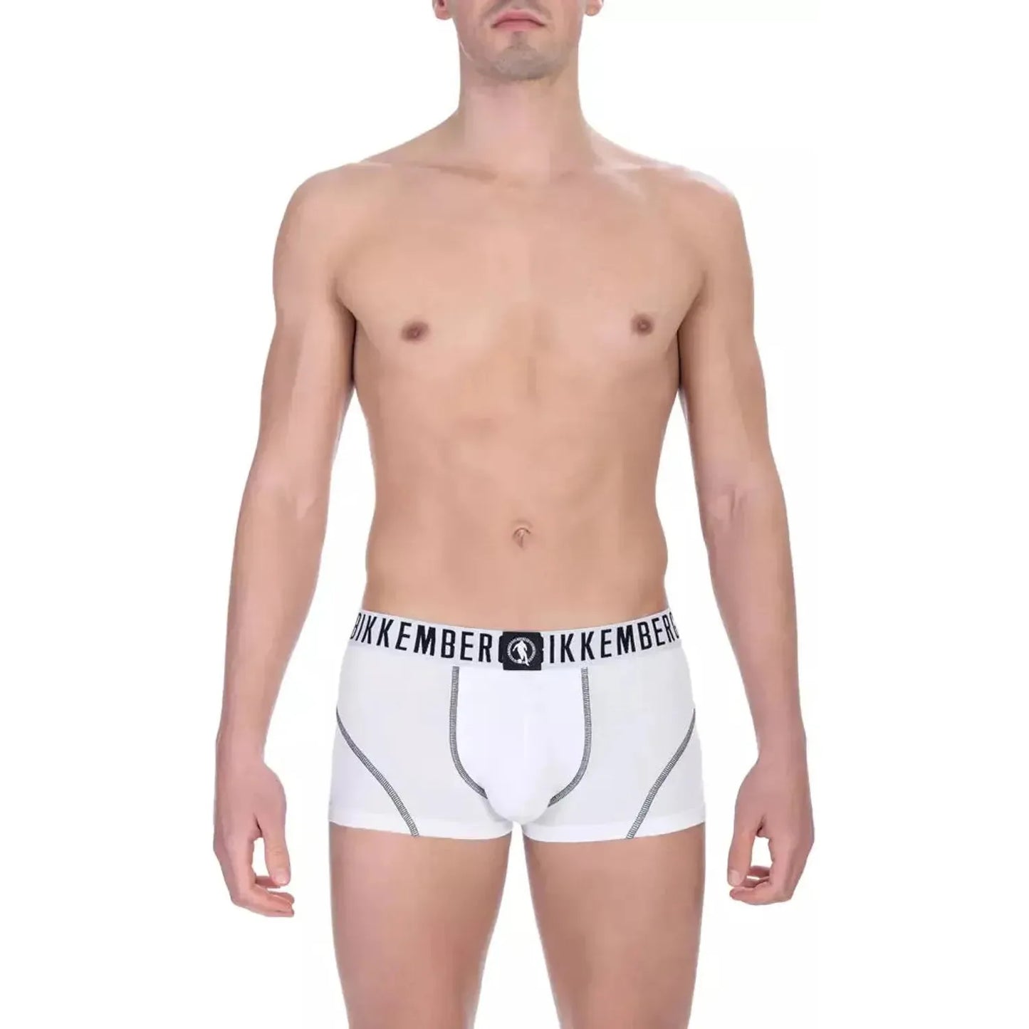 Bikkembergs | White Cotton Underwear | McRichard Designer Brands