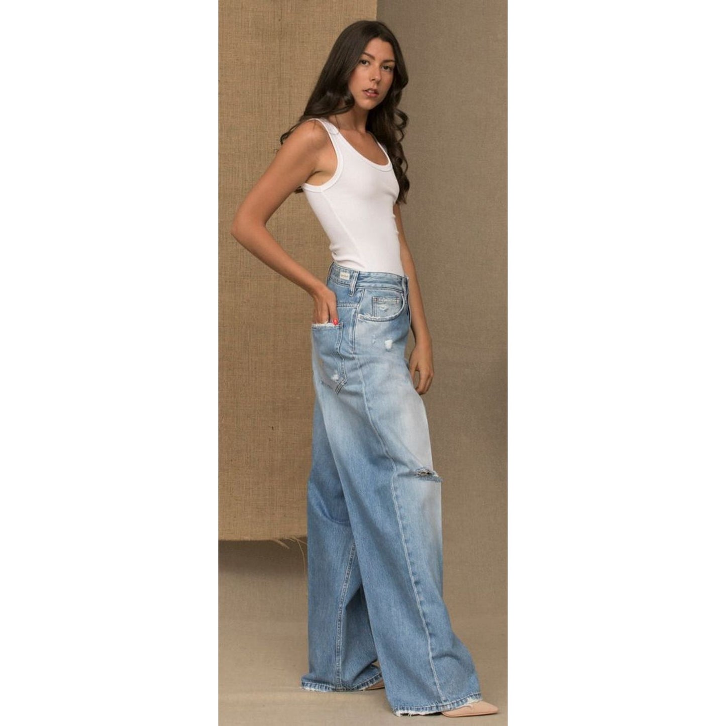 Don The Fuller | Blue Cotton Jeans & Pant Jeans & Pants | McRichard Designer Brands