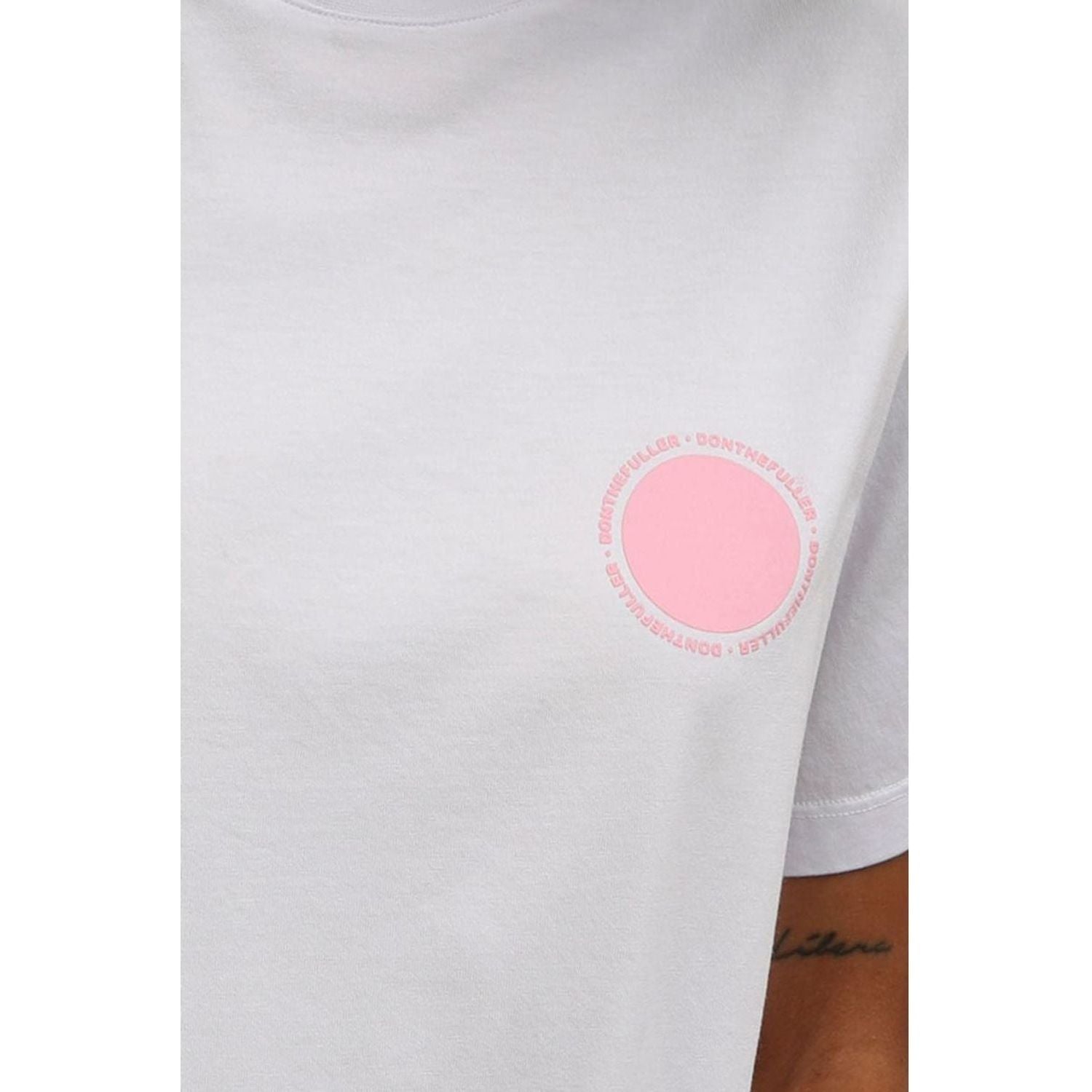 Don The Fuller | White Cotton Tops & T-Shirt WOMAN T-SHIRTS | McRichard Designer Brands