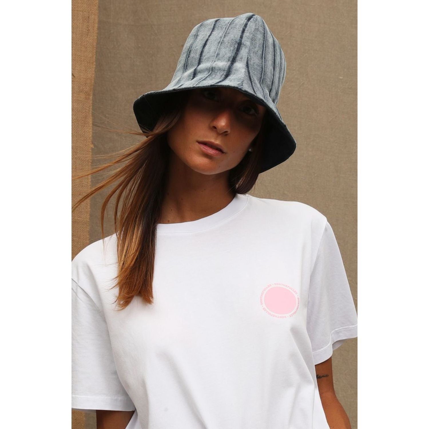 Don The Fuller | White Cotton Tops & T-Shirt WOMAN T-SHIRTS | McRichard Designer Brands