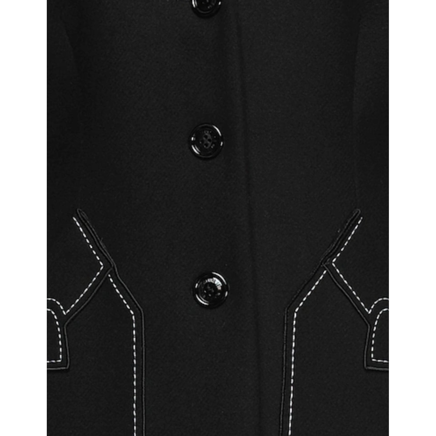 Love Moschino | Black Wool Jackets & Coat | McRichard Designer Brands