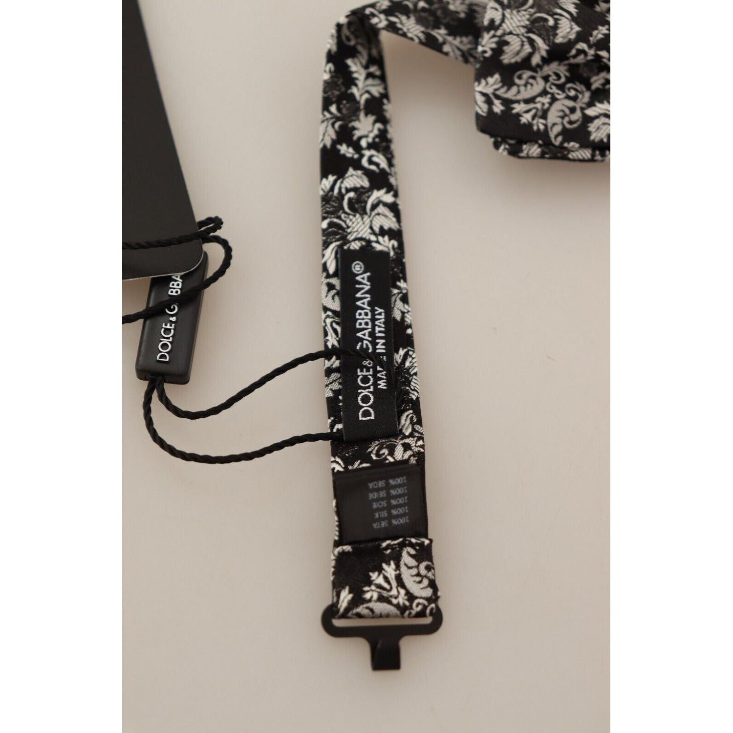 Dolce & Gabbana | Multicolor Floral Adjustable Neck Papillon Bow Tie (Copy) Necktie | McRichard Designer Brands