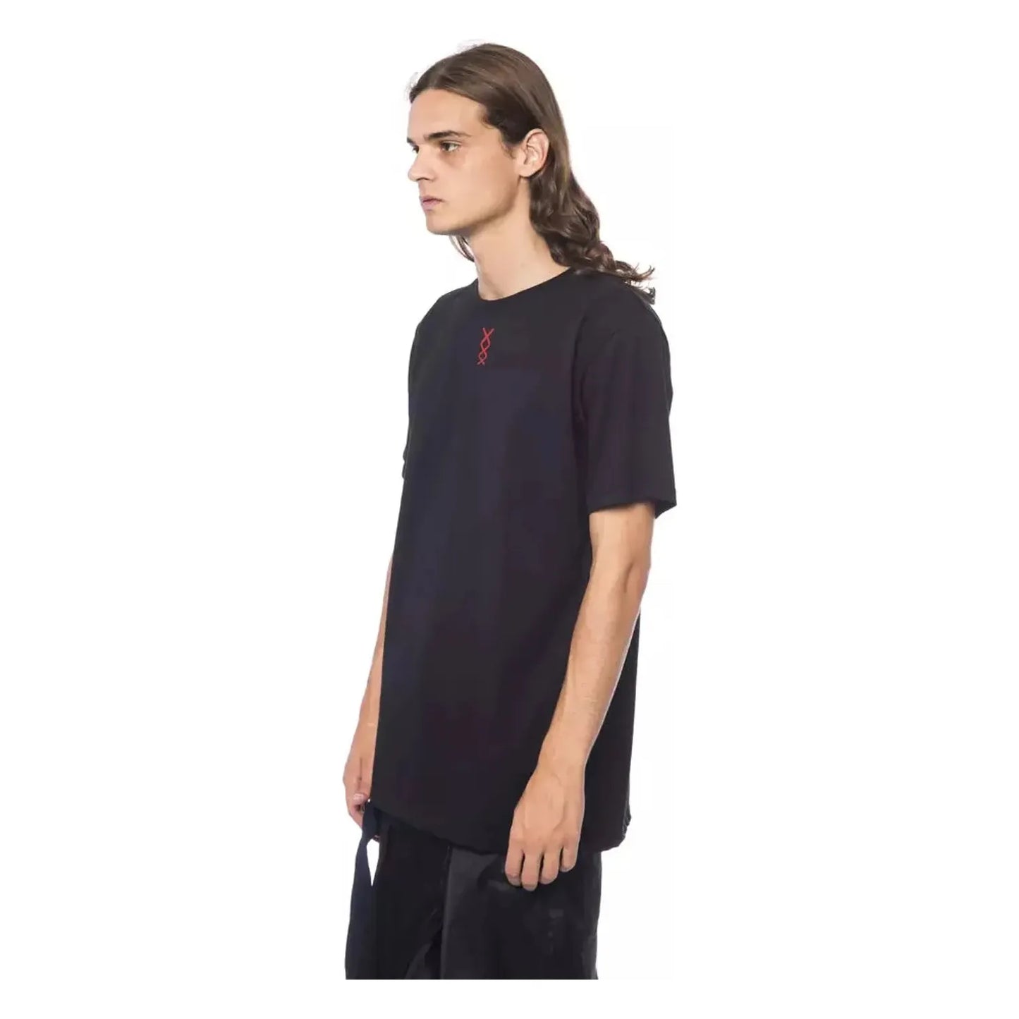 Nicolo Tonetto | Black Cotton T-Shirt | McRichard Designer Brands