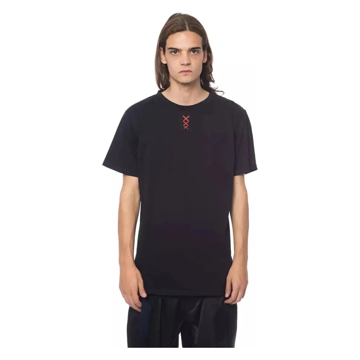 Nicolo Tonetto | Black Cotton T-Shirt | McRichard Designer Brands