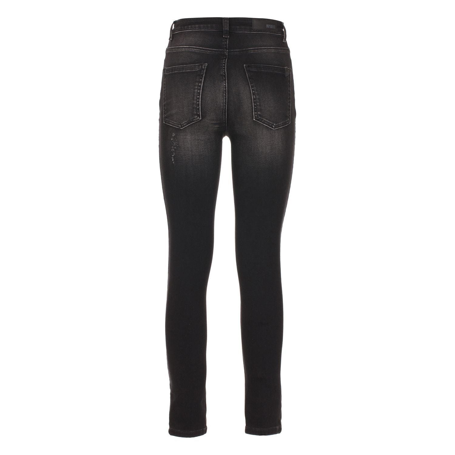 Imperfect | Black Cotton Jeans & Pant | McRichard Designer Brands