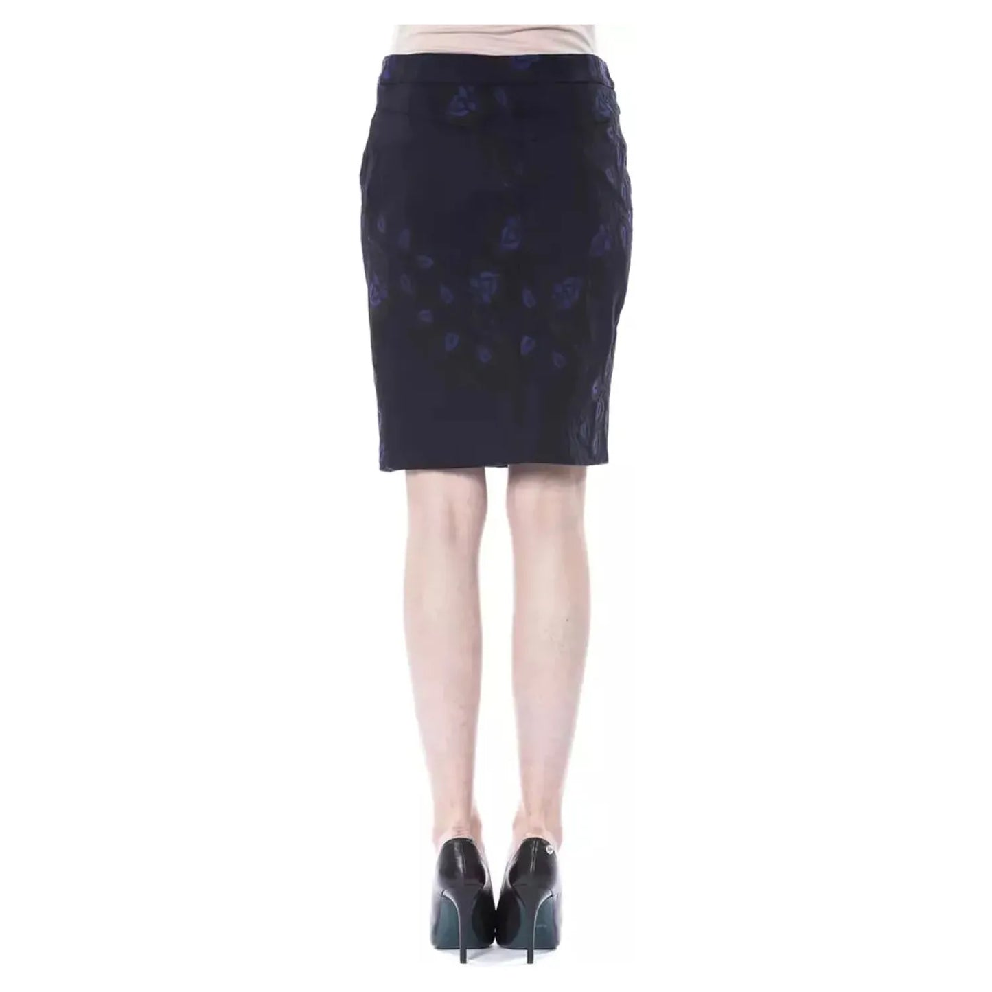 BYBLOS | Black Cotton Skirt | McRichard Designer Brands
