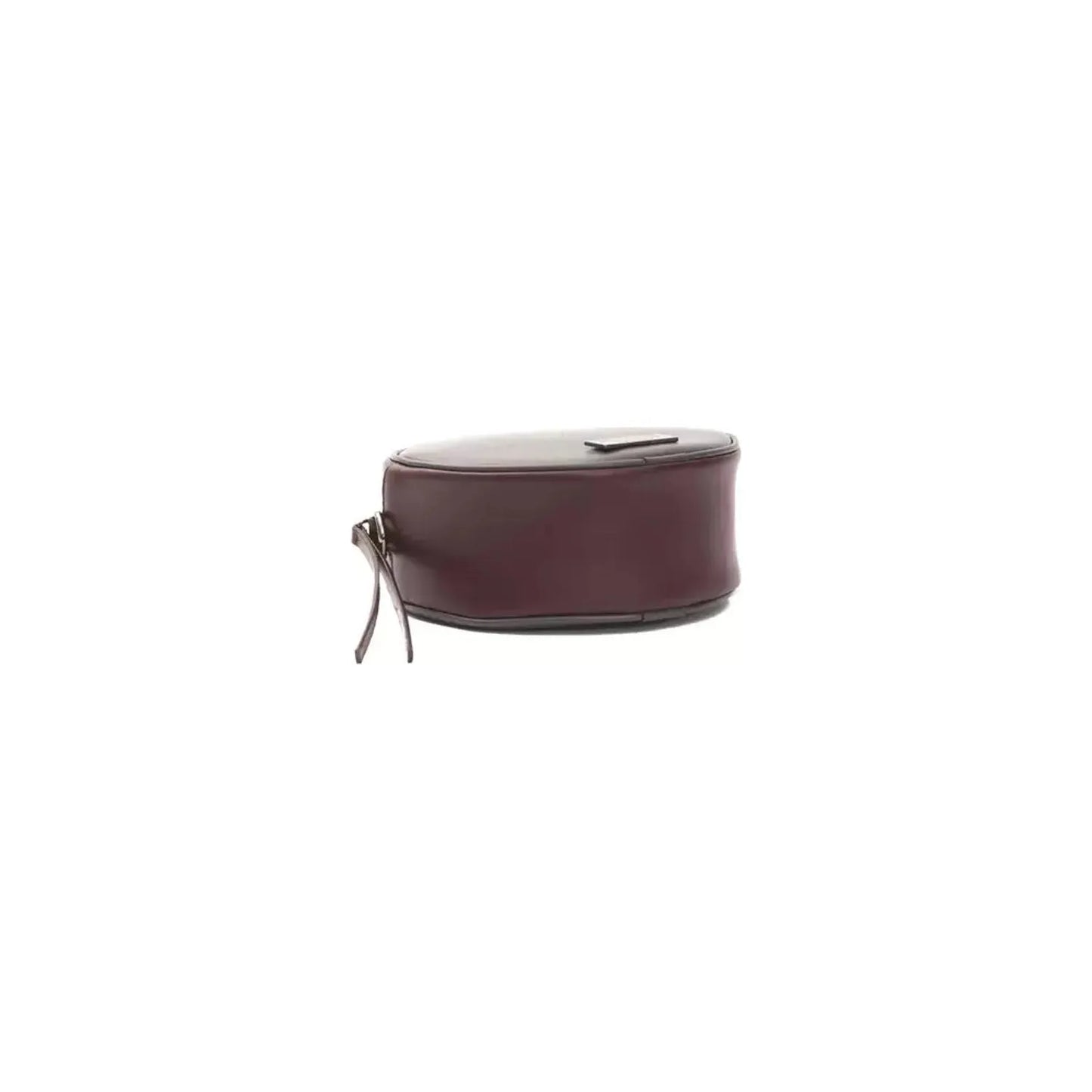 Pompei Donatella | Burgundy Leather Crossbody Bag | McRichard Designer Brands