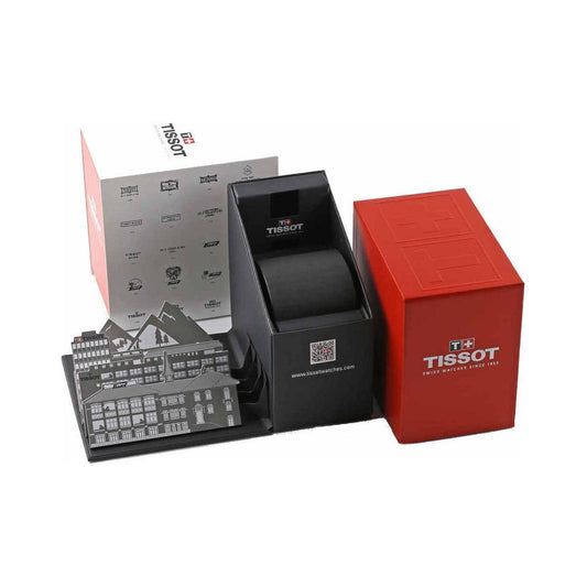 TISSOT Mod. CARSON AUTOMATIC W-DIAMONDS - Special Pack + Extra Strap WATCHES TISSOT